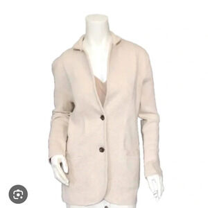 J. Crew Women's Beige Sweater Blazer